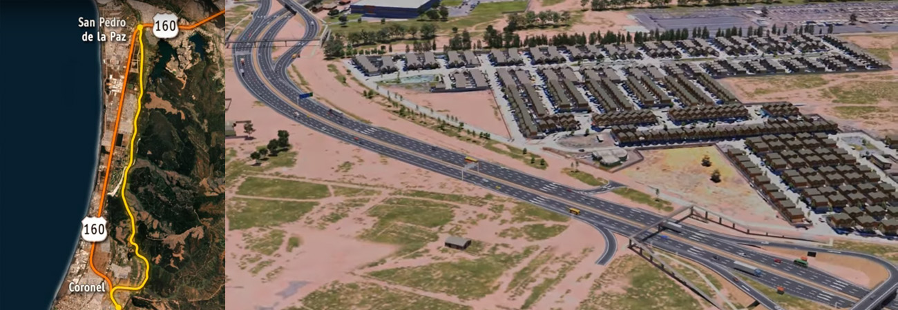 Estudio Territorial con Participación Ciudadana y Diseño Vial Concesión Vial Ruta Pie de Monte, Alternativa a la Ruta 160