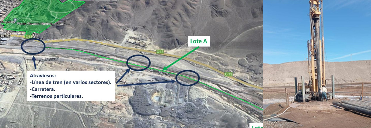 Servicio Ingeniería Básica Regularización Aducción de Agua Planta EL SALADO